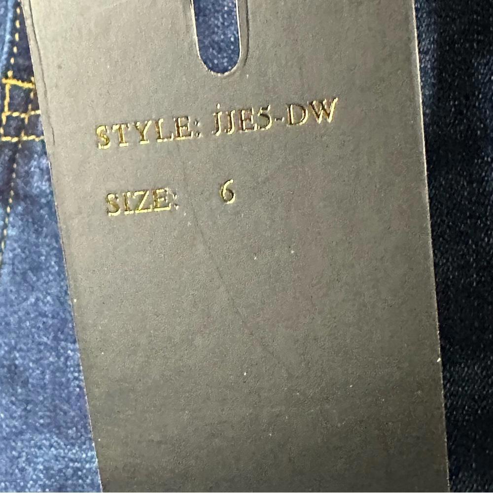 L&B size 6 Bootcut Jeans - dark wash non distressed denim - Picture 8 of 9